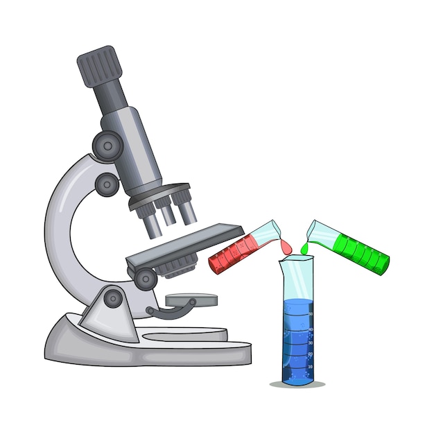 Ilustración de química