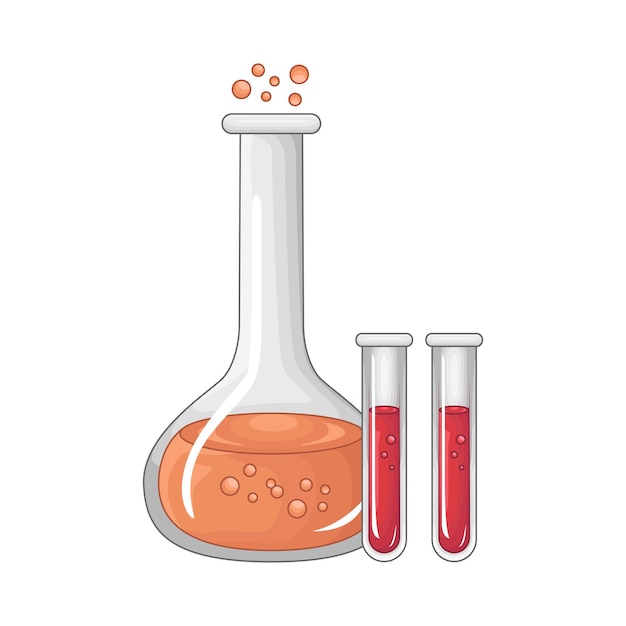 Ilustración de química