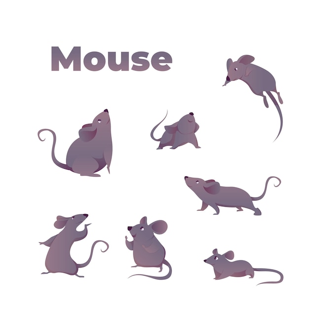 Vector ilustración del ratón ilustración vectorial del ratón