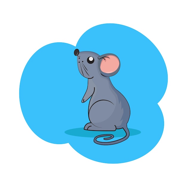 Ilustración de un ratón
