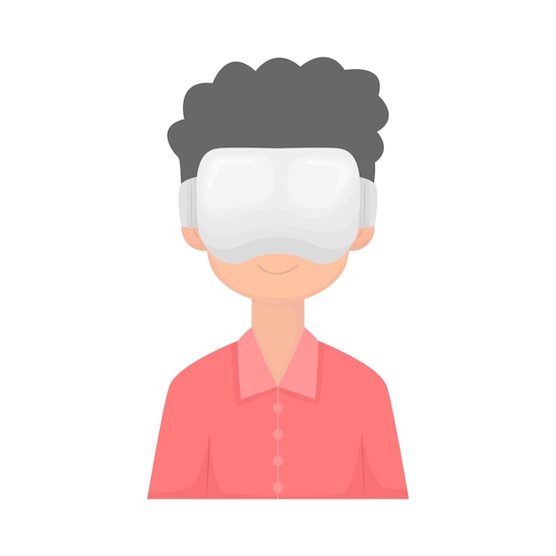 Ilustración de la realidad virtual
