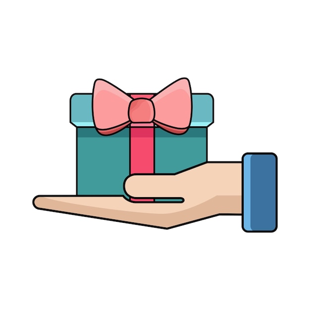 Ilustración de un regalo