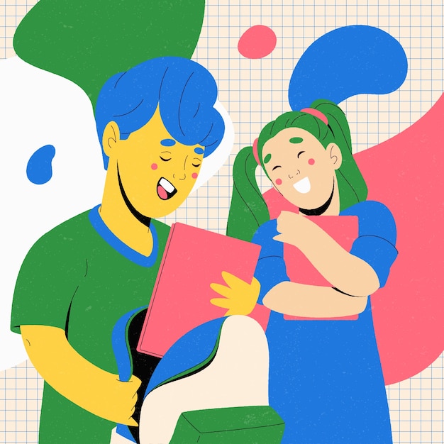 Ilustración de regreso a la escuela