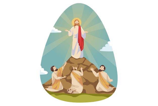 Vector ilustración religiosa