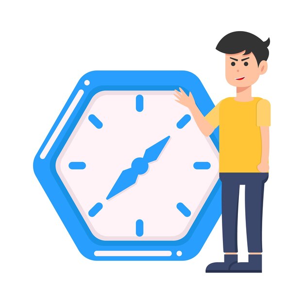 Ilustración del reloj