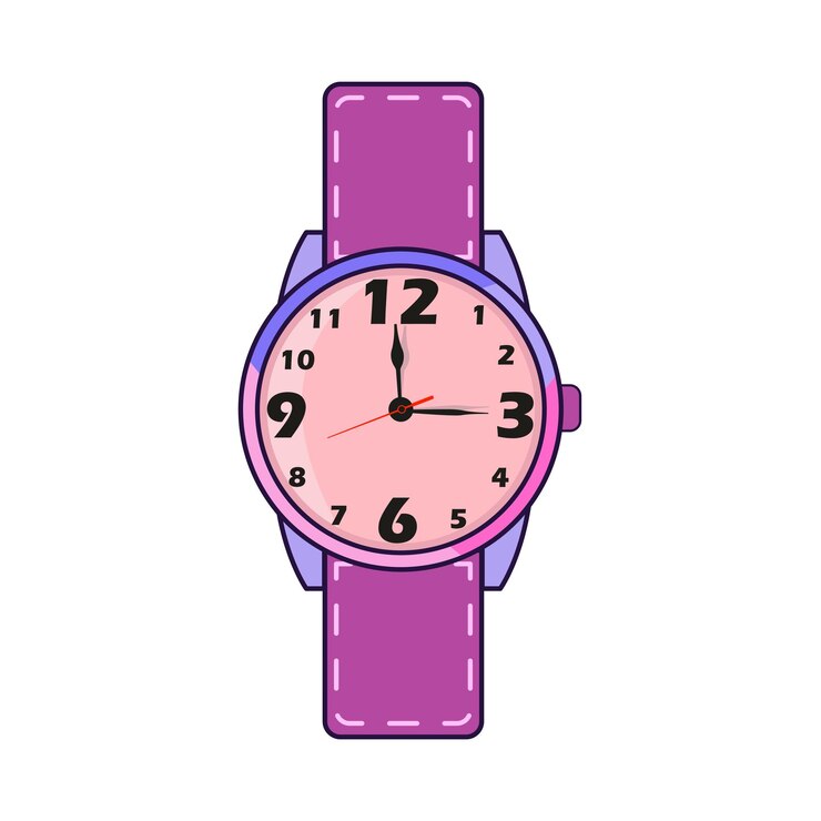 Vector ilustración del reloj
