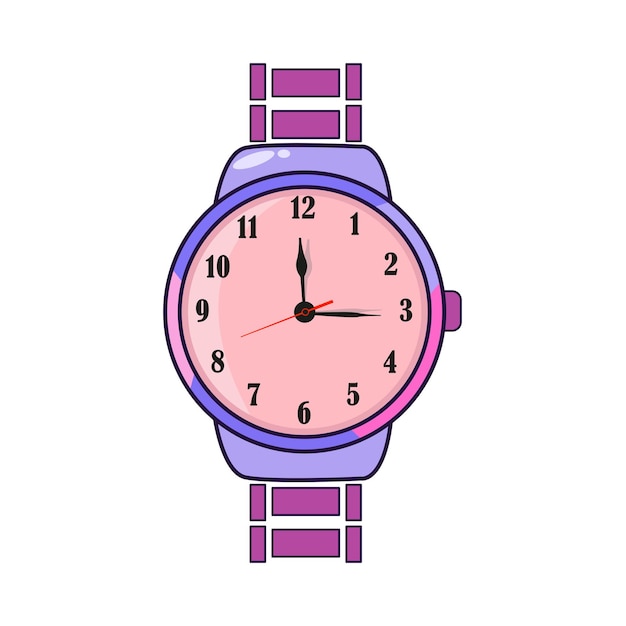 Ilustración de un reloj