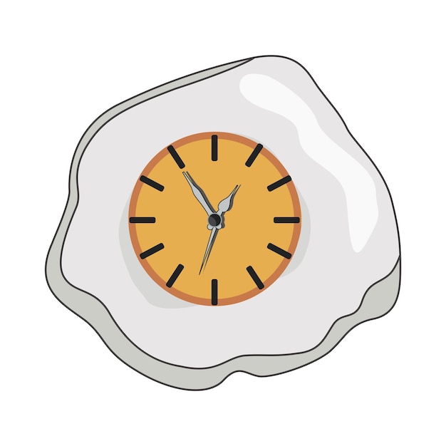 Ilustración de un reloj