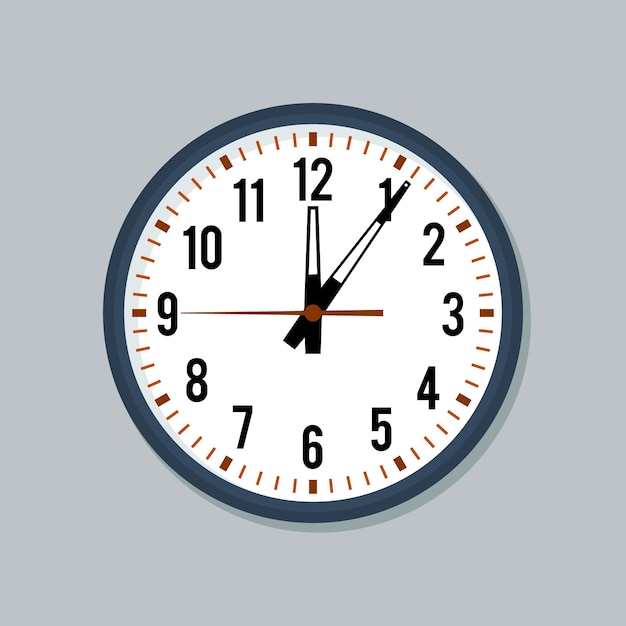 Ilustración del reloj