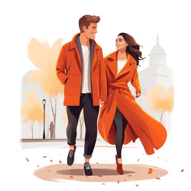 Vector ilustración romántica