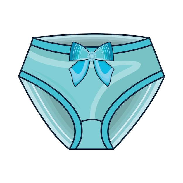Ilustración de la ropa interior