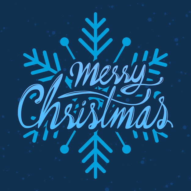 Ilustración de saludo de feliz Navidad