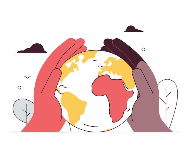 Ilustración de Salvar el Mundo