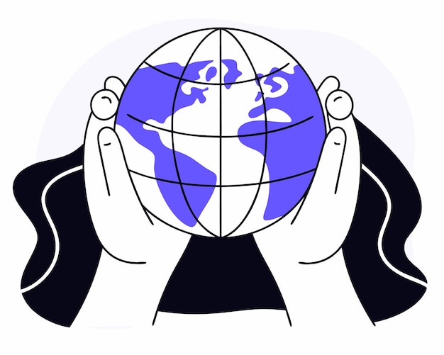 Ilustración de Salvar el Mundo