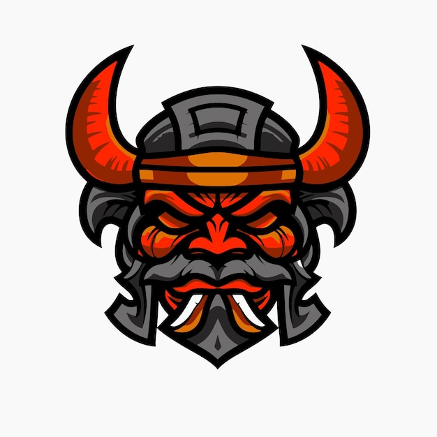 Ilustración de samurai