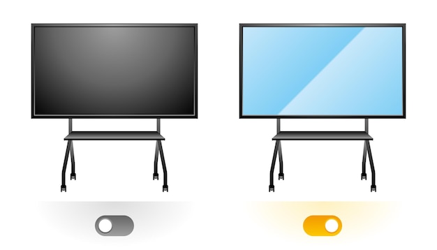Ilustración sencilla - Gran monitor