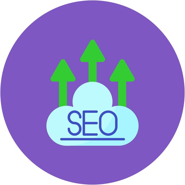 Ilustración de Seo Flat