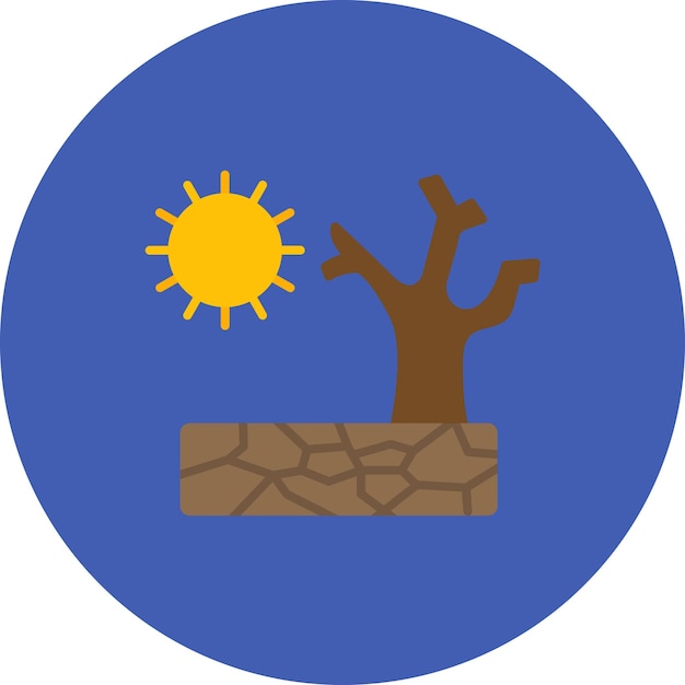 Ilustración de la sequía
