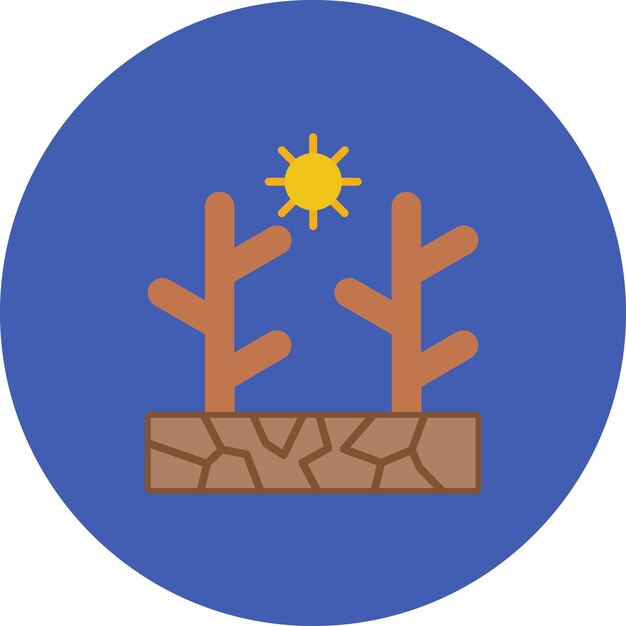 Ilustración de la sequía