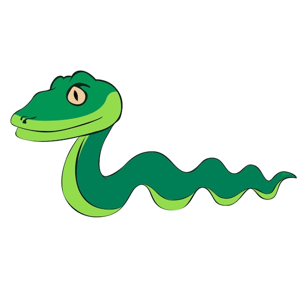 ilustración de serpiente
