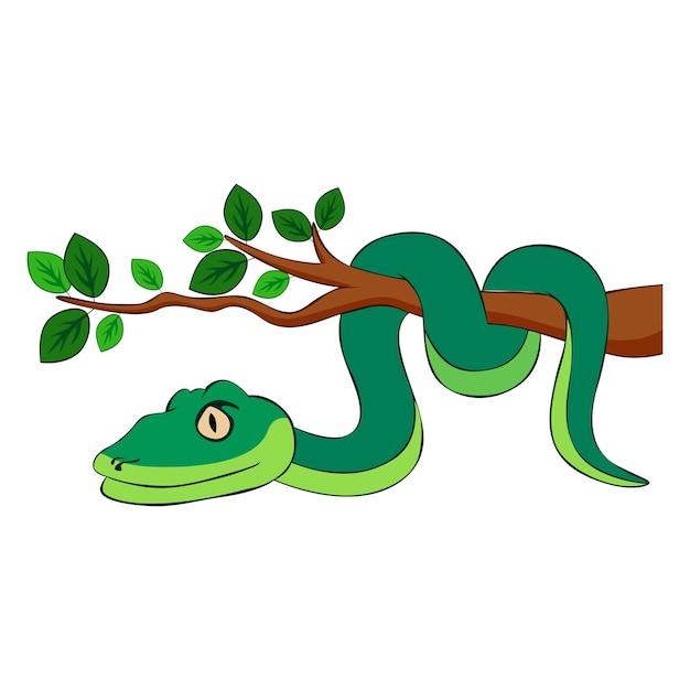 ilustración de serpiente