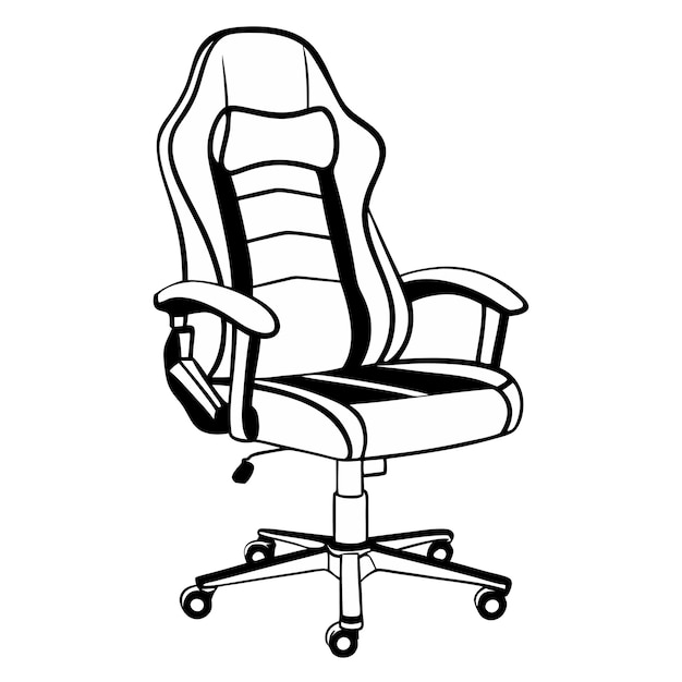 Ilustración de la silla de juego