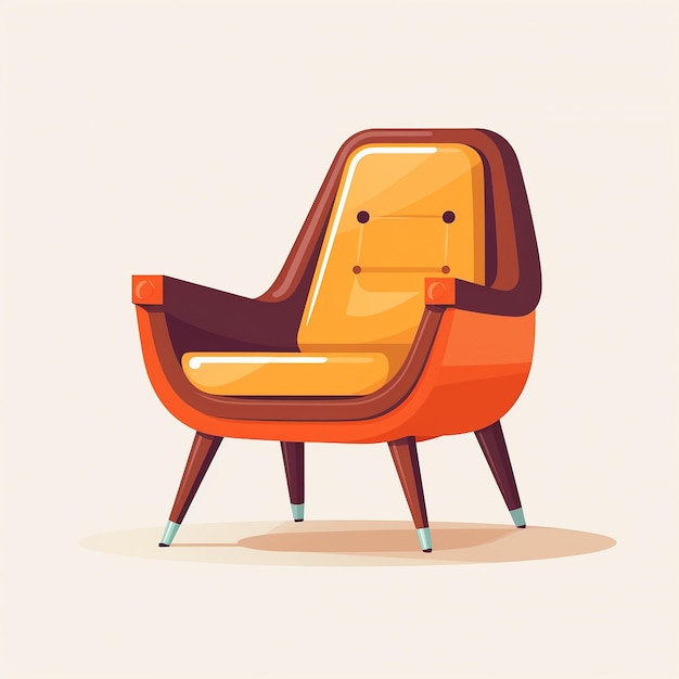 Ilustración de una silla