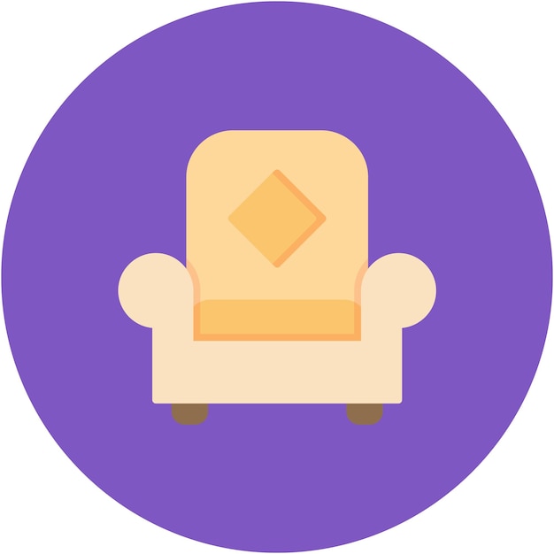 Ilustración del sillón plano