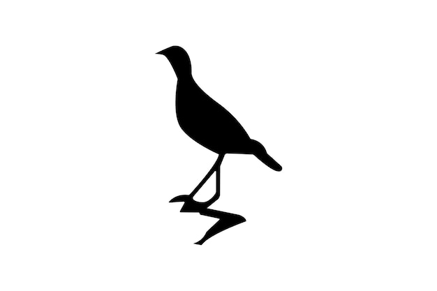 Ilustración de silueta de pájaros Archivo vectorial de arte de clip