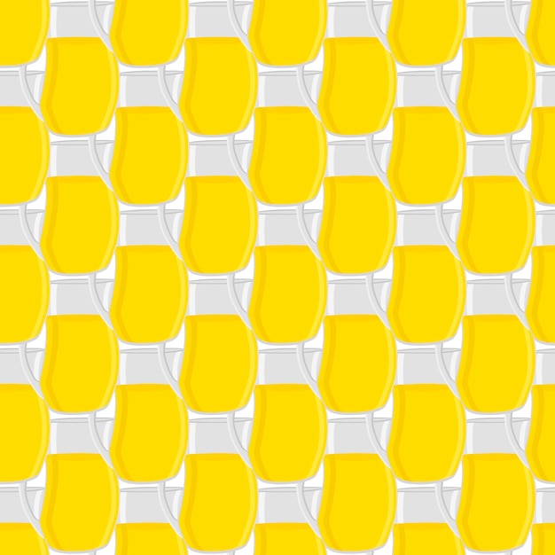 Ilustración sobre el tema gran limonada de color en jarra de vidrio