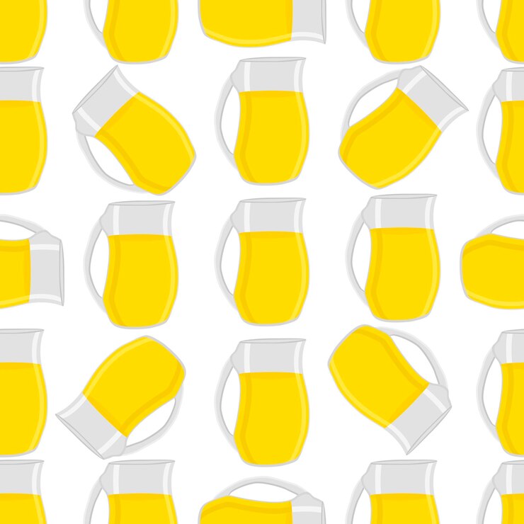 Vector ilustración sobre el tema gran limonada de color en jarra de vidrio