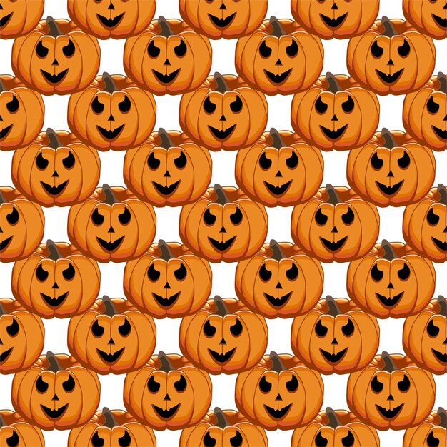 Ilustración sobre el tema gran patrón de colores Halloween