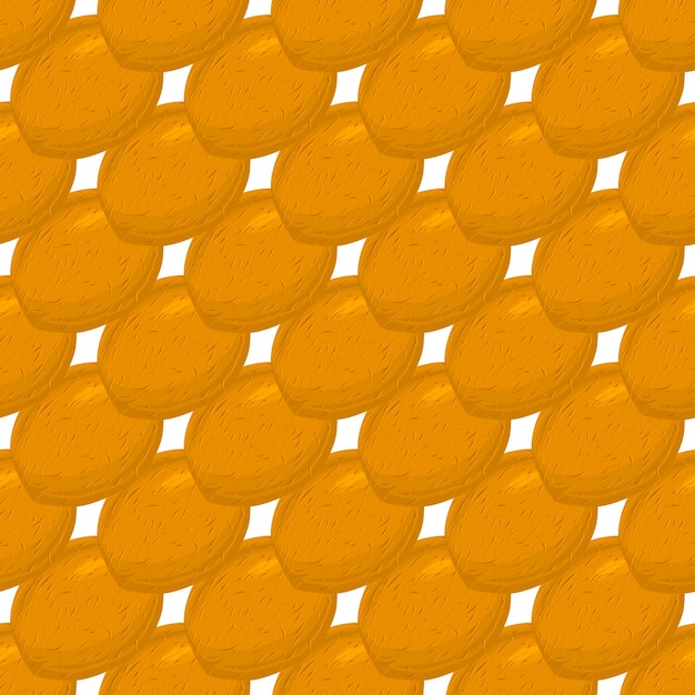Ilustración sobre el tema de gran patrón tipos idénticos de nuez
