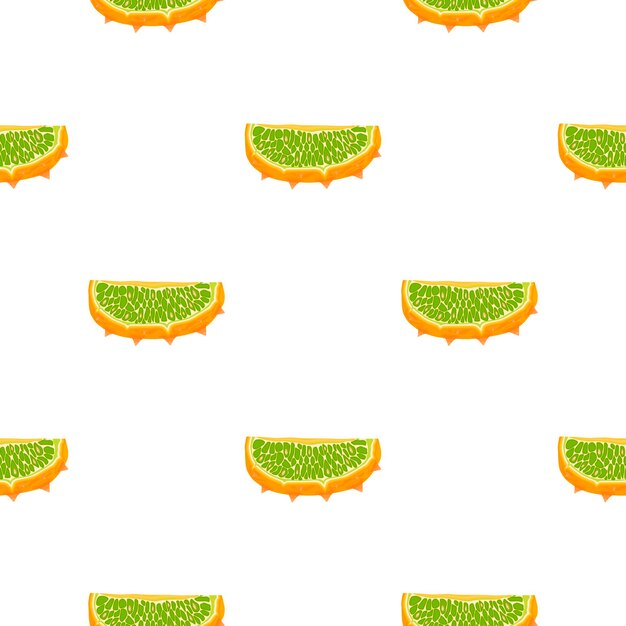 Ilustración sobre el tema kiwano inconsútil de color grande