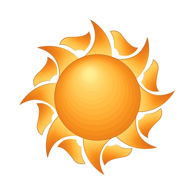 Ilustración del sol
