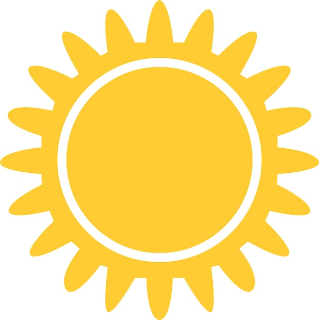 Ilustración del sol