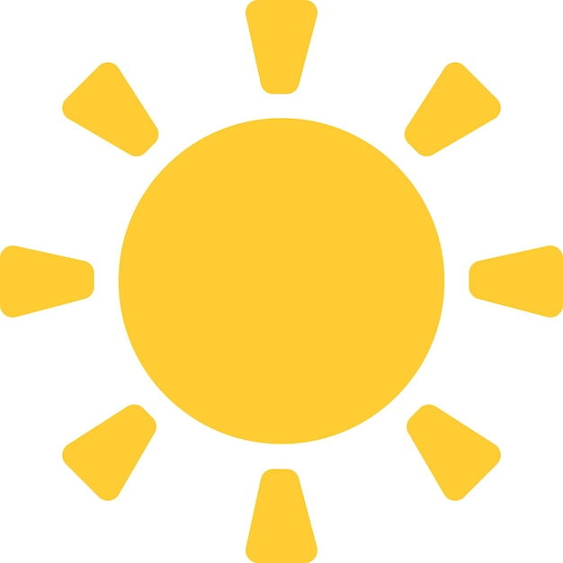 Ilustración del sol