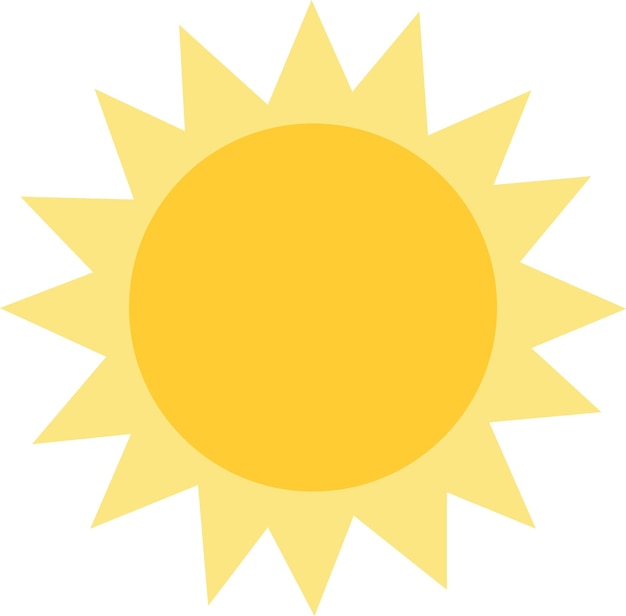Ilustración del sol
