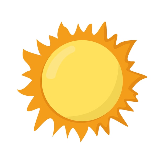 Ilustración del sol
