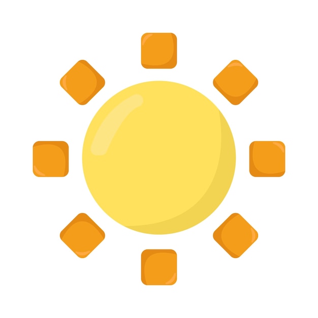 Ilustración del sol