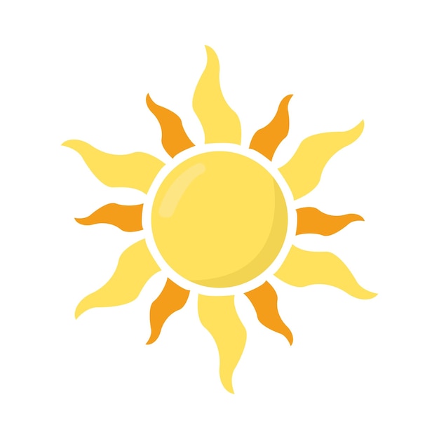 Ilustración del sol