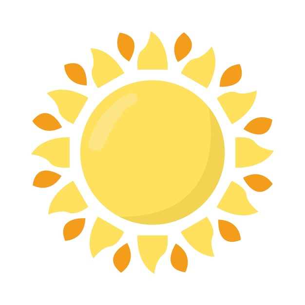 Ilustración del sol