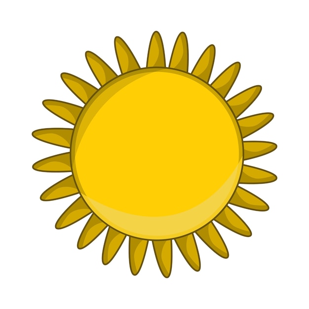 Ilustración del sol