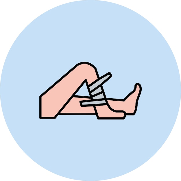 Ilustración de un spa de envoltura plana