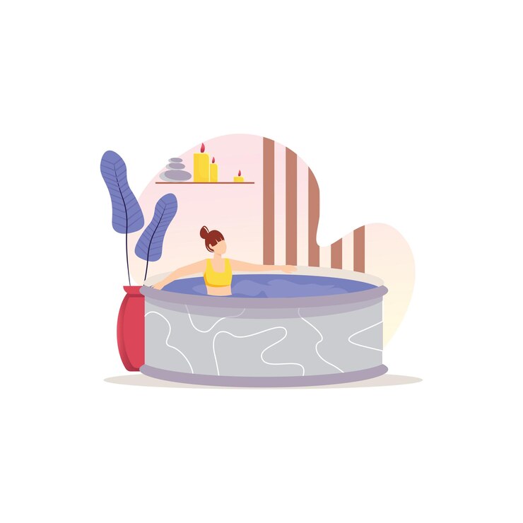 Ilustración de spa