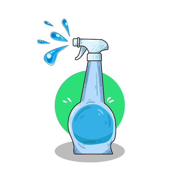 Ilustración de spray