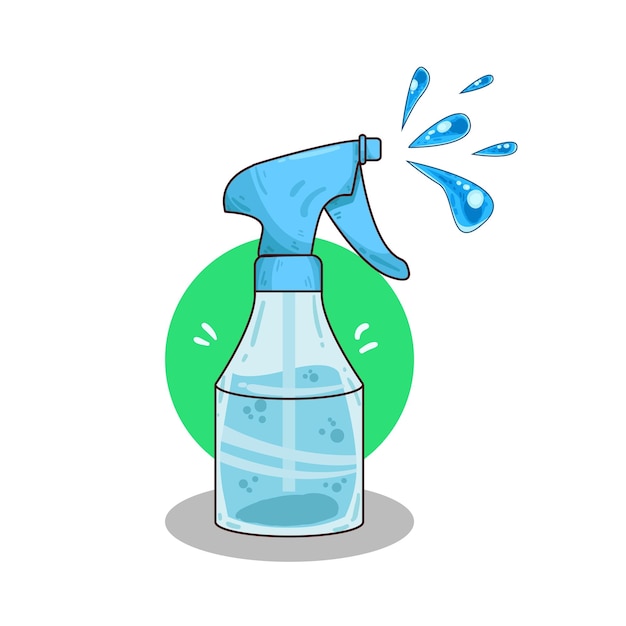 Ilustración de spray