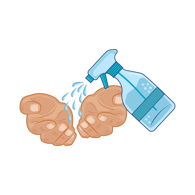 Ilustración de spray