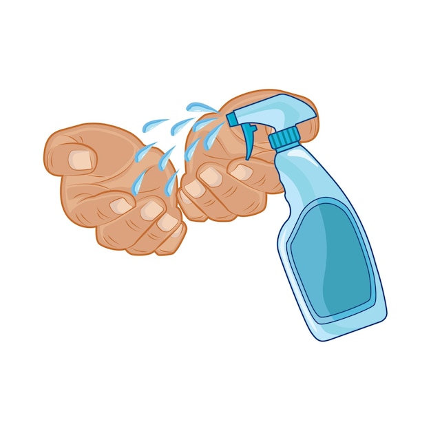Ilustración de spray