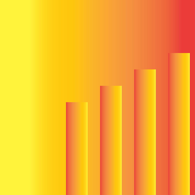 Ilustración de stock de diseño plano de vector de fondo abstracto